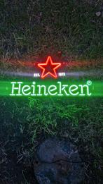 HEINKEN Neon sign 40cm nieuw + adapter, Verzamelen, Merken en Reclamevoorwerpen, Ophalen of Verzenden