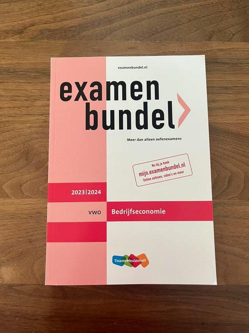 A. Maurer - Examenbundel vwo Bedrijfseconomie 2023/2024, Boeken, Schoolboeken, Zo goed als nieuw, Nederlands, VWO, Ophalen of Verzenden