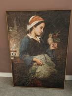 Canvas Schilderij met Lijst, Huis en Inrichting, Ophalen, Minder dan 50 cm, 50 tot 75 cm, Nieuw