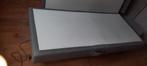 Elektrische boxspring 1 persoons, Ophalen, Eenpersoons, Grijs, 90 cm
