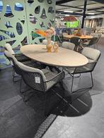 Showroom dining set 7-delig te koop, Tuin en Terras, Tuinsets en Loungesets, Overige materialen, 6 zitplaatsen, Ophalen of Verzenden