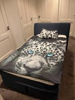 Bed voor kind - 200 x 120 cm, Ophalen, Gebruikt, Blauw, Twijfelaar