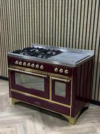Prachtig Boretti Fornuis 120 cm Gas 7 pits + Coup de Feu, Witgoed en Apparatuur, Fornuizen, Ophalen of Verzenden, Grill, Gas