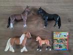 Schleich Paarden Familie - 3 Paarden, 1 Veulen, Ophalen of Verzenden, Zo goed als nieuw