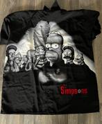 Simpsons overhemd korte mouwen, Halswijdte 41/42 (L), Ophalen of Verzenden, Zo goed als nieuw, Zwart