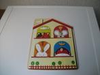 Puzzel huis 4 delig, Ophalen of Verzenden, Gebruikt, Overige typen