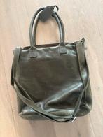 Groene cowboysbag 13 inch, Ophalen of Verzenden, Gebruikt, Groen, Overige typen