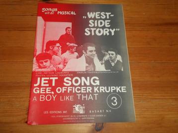 Songs uit de Musical 'West side story' deel 3 beschikbaar voor biedingen