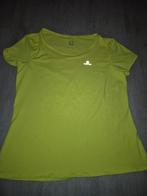 Fluoriserend Geel Shirt Sport Maat 44 Merk Domyos, Kleding | Dames, Geel, Maat 42/44 (L), Ophalen of Verzenden, Zo goed als nieuw