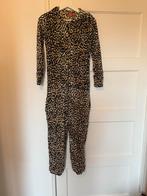 Claesens Onesie 164/170 Panterprint. Dikke kwaliteit, Claesens, Nacht- of Onderkleding, Gebruikt, Meisje
