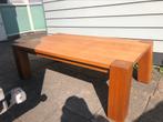 Salontafel van eikenhout, Huis en Inrichting, Ophalen, Gebruikt, 100 tot 150 cm, Eikenhout