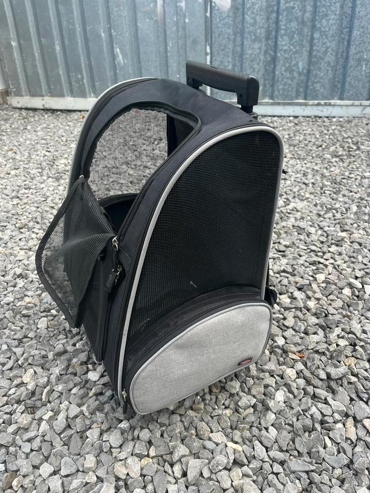 Trixie Trolley reismand rugzak | kat / hondentrolley, Dieren en Toebehoren, Transportboxen, Gebruikt, Ophalen of Verzenden