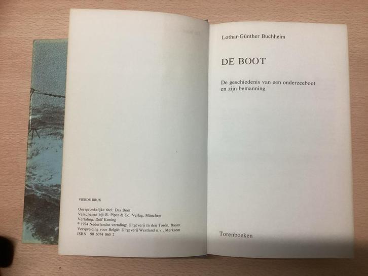 De Boot - Lothar-Günther Buchheim - Tweede Wereldoorlog, Boeken, Oorlog en Militair, Zo goed als nieuw, Ophalen of Verzenden