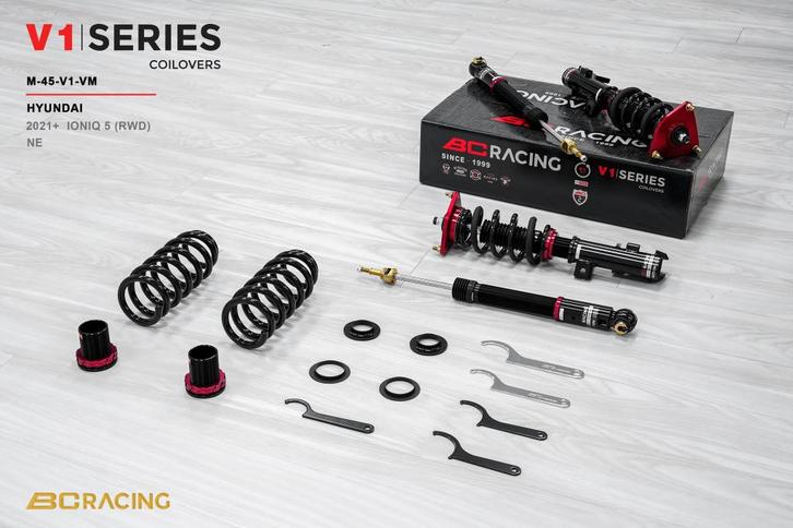 BC Racing V1-VM serie schroefset - Hyundai Ioniq 5 RWD 21+, Auto diversen, Tuning en Styling, Ophalen of Verzenden