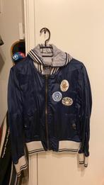 Airforce jack donkerblauw met capuchon ca maat 152, Ophalen of Verzenden, Zo goed als nieuw, Jongen, Jas