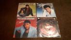 Shakin stevens 4 x vinyl singles in hoesjes, Cd's en Dvd's, Vinyl Singles, Pop, Gebruikt, Ophalen of Verzenden