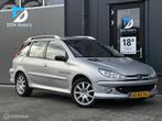 Peugeot 206 SW 1.6-16V/109pk Quiksilver|Trekhaak|Airco|NAP|O, Auto's, Peugeot, Gebruikt, Zwart, 4 cilinders, Origineel Nederlands