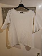 Top/blouse met trompetmouwen, Kleding | Dames, Zeeman, Wit, Nieuw, Ophalen of Verzenden