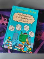 365 Dingen die je als boekenlezer wilt weten, Nieuw, Ophalen of Verzenden, Nederland, Lidewijde Paris