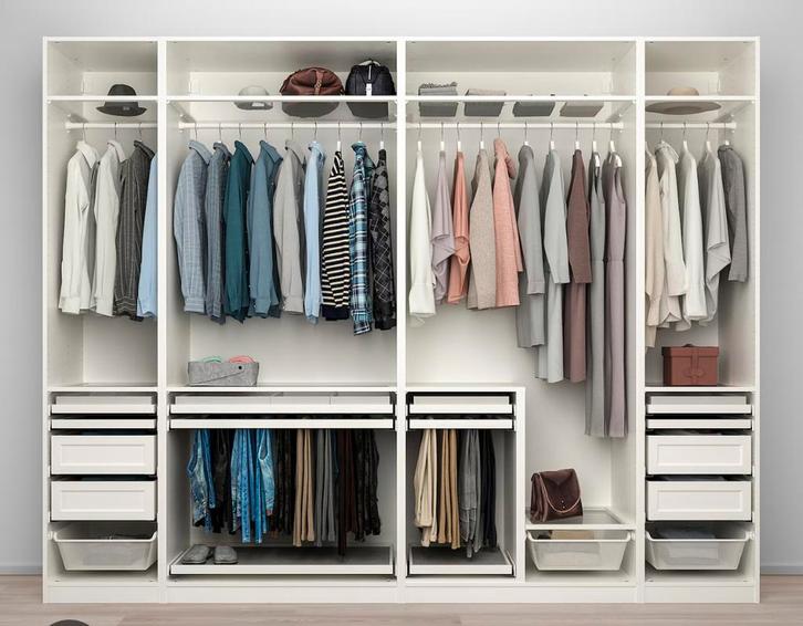 Ikea Pax kast montage / monteren, Huis en Inrichting, Kasten | Kledingkasten, Zo goed als nieuw, 200 cm of meer, 50 tot 75 cm
