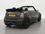 Mini Mini Cabrio 1.6 COOPER S 184 PK AUT. + LEDER | STOELVER, Auto's, Mini, Euro 5, 15 km/l, Gebruikt, Zwart