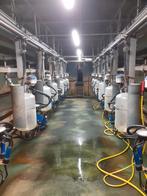 SAC 2x8 visgraat melkstal, Ophalen, Gebruikt