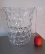 Partylite thumbprint pillar hurricane glass candle holder, Huis en Inrichting, Ophalen, Zo goed als nieuw, Overige materialen