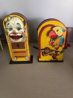 blikken speelgoed- spaarpotten, Ophalen of Verzenden