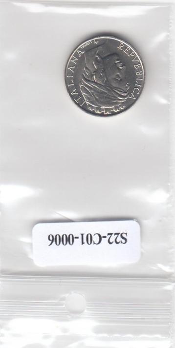 S22-C01-0006-M37 Italy 50 lire UNC 1999 KM183    