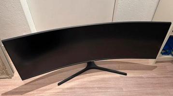 Samsung 43 inch curved monitor - LC43J890DKU beschikbaar voor biedingen