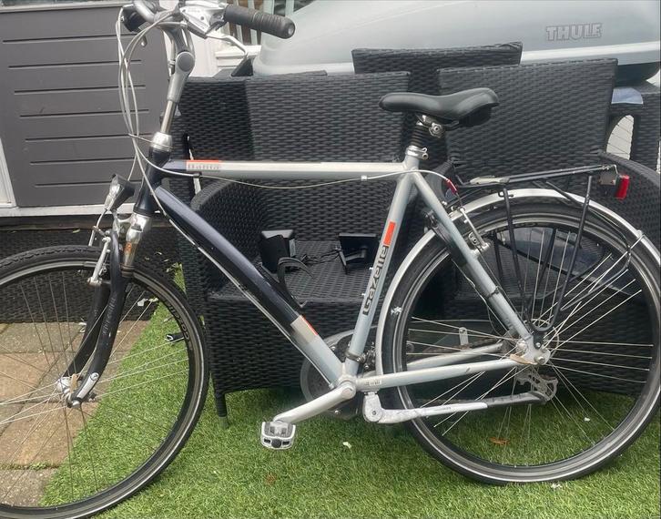 Gazelle Bahia Herenfiets, Fietsen en Brommers, Fietsen | Heren | Herenfietsen, Gebruikt, Gazelle, 57 tot 61 cm, Versnellingen