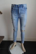 skinny jeans maat L Queen hearts, Ophalen, Gedragen, Blauw, W30 - W32 (confectie 38/40)