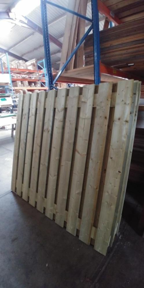 schuttingplanken, panelen en palen, Tuin en Terras, Schuttingen, Nieuw, Hout, Minder dan 3 meter, Ophalen