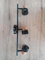 Plafondspot zwart met kurk., Nieuw, Ophalen of Verzenden, Led, Plafondspot of Wandspot