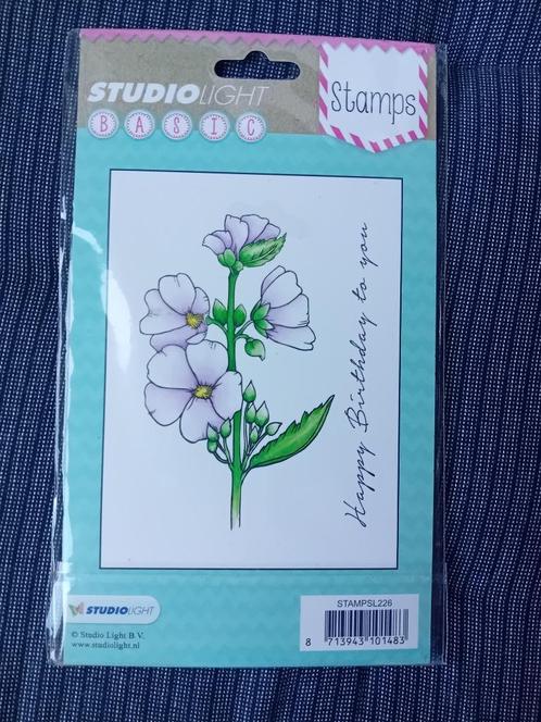 Stempel 6 van Studio Light, Hobby en Vrije tijd, Stempelen, Zo goed als nieuw, Clearstamp, Ophalen of Verzenden