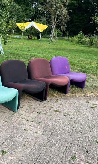 Artifort Alky stoelen Giancarlo Piretti (3 beschikbaar) beschikbaar voor biedingen