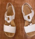 RIEKER LEREN SANDALEN. MAAT 36.  1X AANGEHAD, Ophalen of Verzenden, Zo goed als nieuw, Zwart, Sandalen of Muiltjes