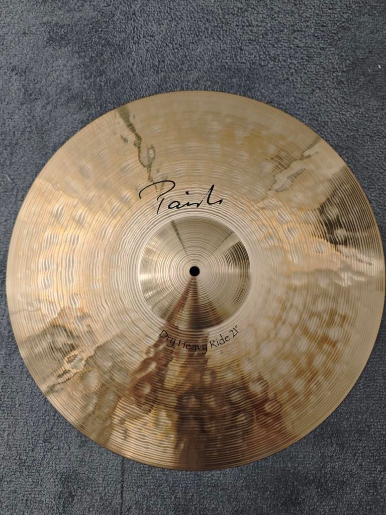 Paiste signature series 21" inch ride. Cymbal bekken., Ophalen of Verzenden, Zo goed als nieuw, Drums of Percussie