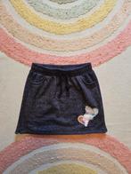 Donkerblauw glitter rokje met Elsa en Anna Frozen print, Disney, Meisje, Ophalen of Verzenden, Zo goed als nieuw