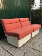 2 Gispen Serie G5 zitmeubel fauteuil  model 1460 polyester, Ophalen, Stof