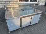 Werktafel spoeltafel snijtafel werkbank, Ophalen of Verzenden, Gebruikt