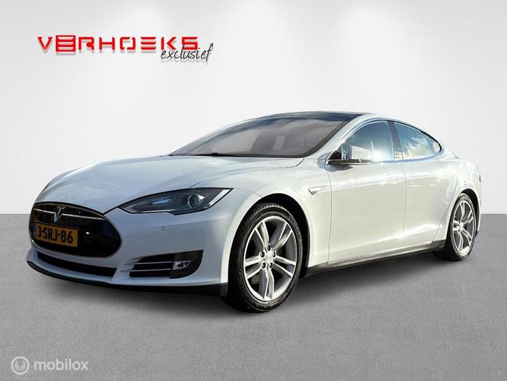 Tesla Model S P85 Signature 7-pers. FREE Superchargen!, Auto's, Tesla, Bedrijf, Te koop, Model S, ABS, Achteruitrijcamera, Airbags
