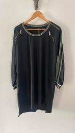 Mooi travelstof jurkje van Jane Lushka, Zwart, Maat 46/48 (XL) of groter, Ophalen of Verzenden, Zo goed als nieuw