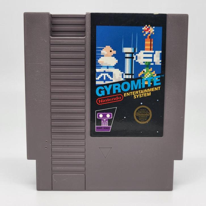 Gyromite - Nintendo NES Cartridge - 5-screw - USA, Spelcomputers en Games, Games | Nintendo NES, Gebruikt, Puzzel en Educatief