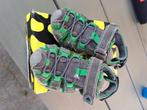 sandalen schoen lurchi leren groen grijs klittenband mt 26, Jongen of Meisje, Schoenen, Ophalen of Verzenden, Zo goed als nieuw