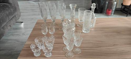 Kristallen Glazen Collectie - Diverse Modellen, Antiek en Kunst, Antiek | Glas en Kristal, Ophalen