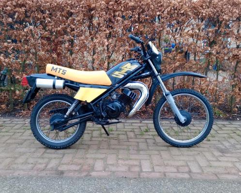 Honda MT 5 50 cc oldtimer brommer GEEL KENTEKEN, Fietsen en Brommers, Brommers | Oldtimers, Maximaal 45 km/u, Ophalen of Verzenden