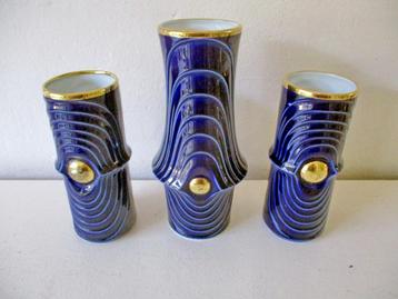 Vintage model Op Art vase from Royal Bavaria Porzellan vaas beschikbaar voor biedingen