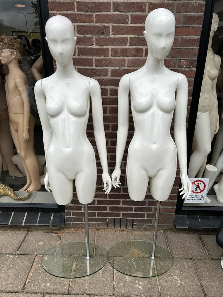 Glossy Dames torso’s buste etalagepop mannequin, Kleding | Dames, Overige Dameskleding, Zo goed als nieuw, Ophalen of Verzenden