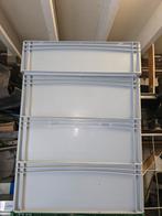 Stapelbare kratten met vakverdelers - 40x60x20 euronorm, Doe-het-zelf en Verbouw, Kratten en Dozen, Ophalen, Gebruikt, 40 tot 60 cm
